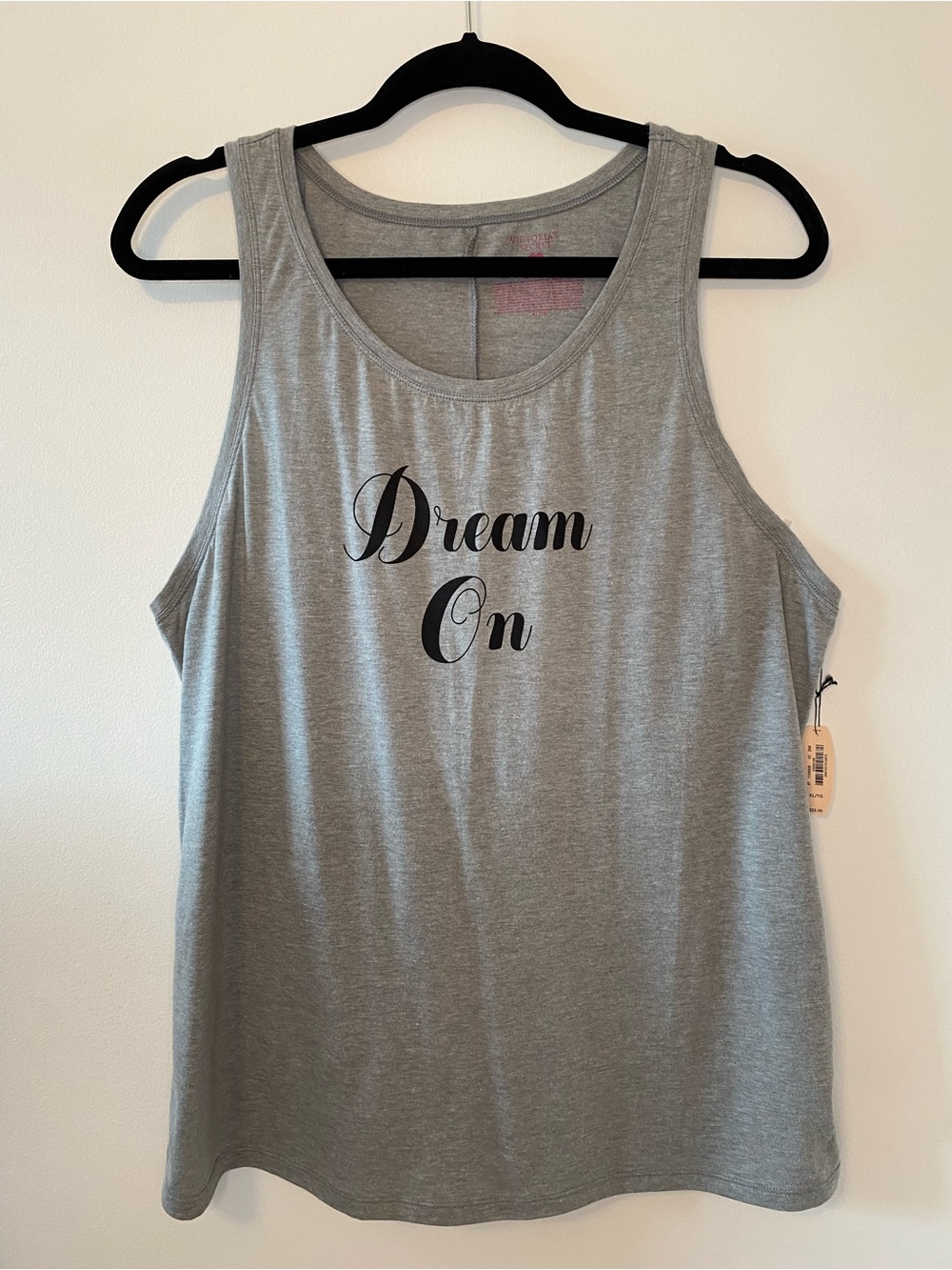 Victoria’s Secret Dream On Gray Women's Tank Top -XL